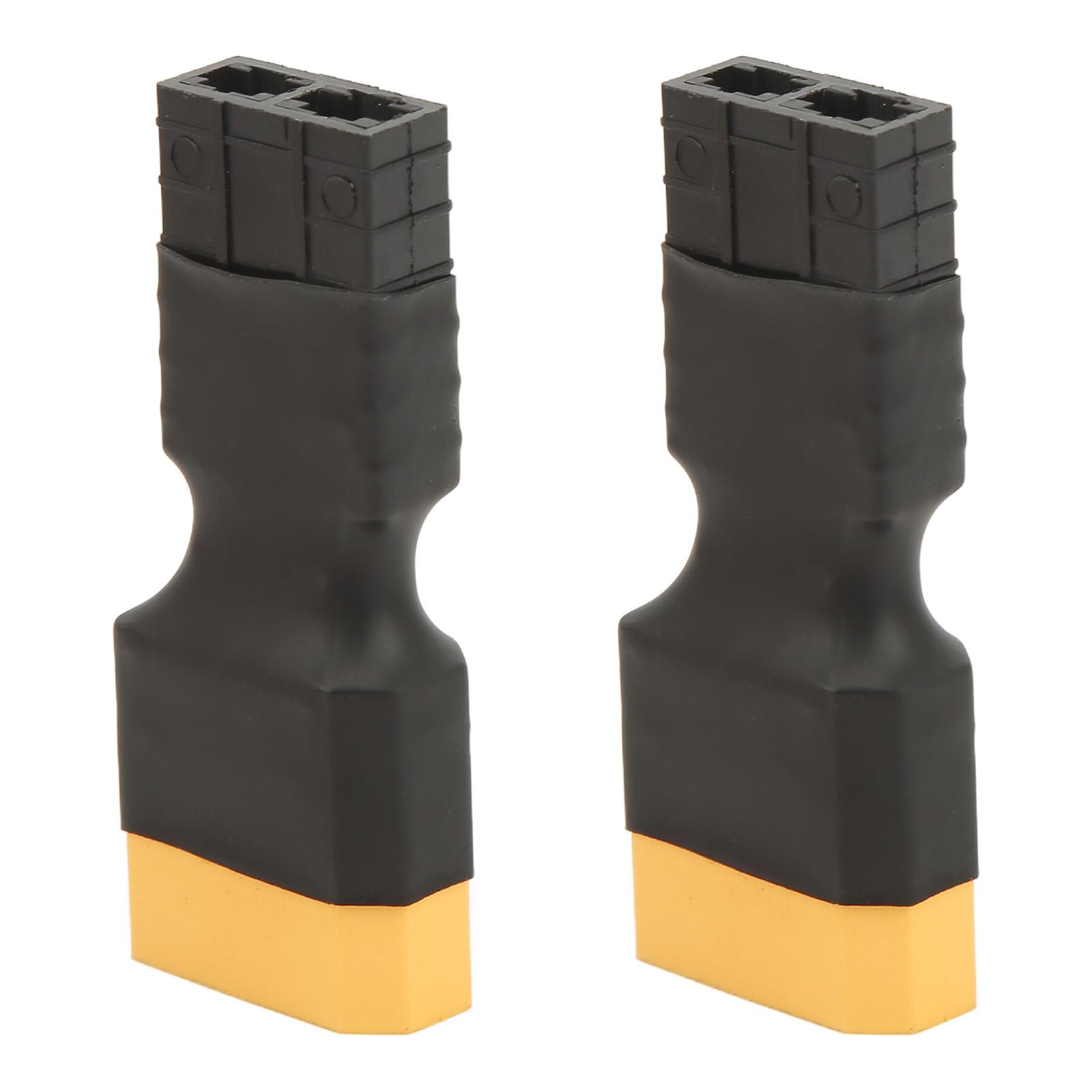 

2pcs RC Female to XT90 Male Adapter Plug Wireless RC Battery Charger Connector Adapter for RC Lipo Battery RC Charger