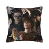 Vintage Evan Peters Black White Group Pillowcases  Retro Trendy Pillow Case For Sofa Home Decor Soft Pillow Cover