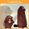 Funny Plush Groundhog Toy Sofa Pillow For Kids Large Size Stuffed Animal Gift
