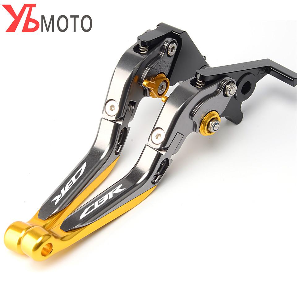For Honda CBR500R CBR300R CBR250R CBR 500R 300R 250R Motorbike Adjustable Folding Extendable Clutch Brake Levers With