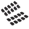 10pcs Silicone Key Dampers Electric Piano Rubber Hammer Cap Keyboard Replacement Hammer Rubber Caps Noise Reduction