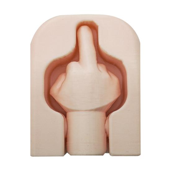 

1/2/3 шт. Декоративные настенные крючки, прочные, выдерживающие нагрузку, регулируемые, с гладким краем, забавные крючки для среднего пальца, держатели ключей 1pc