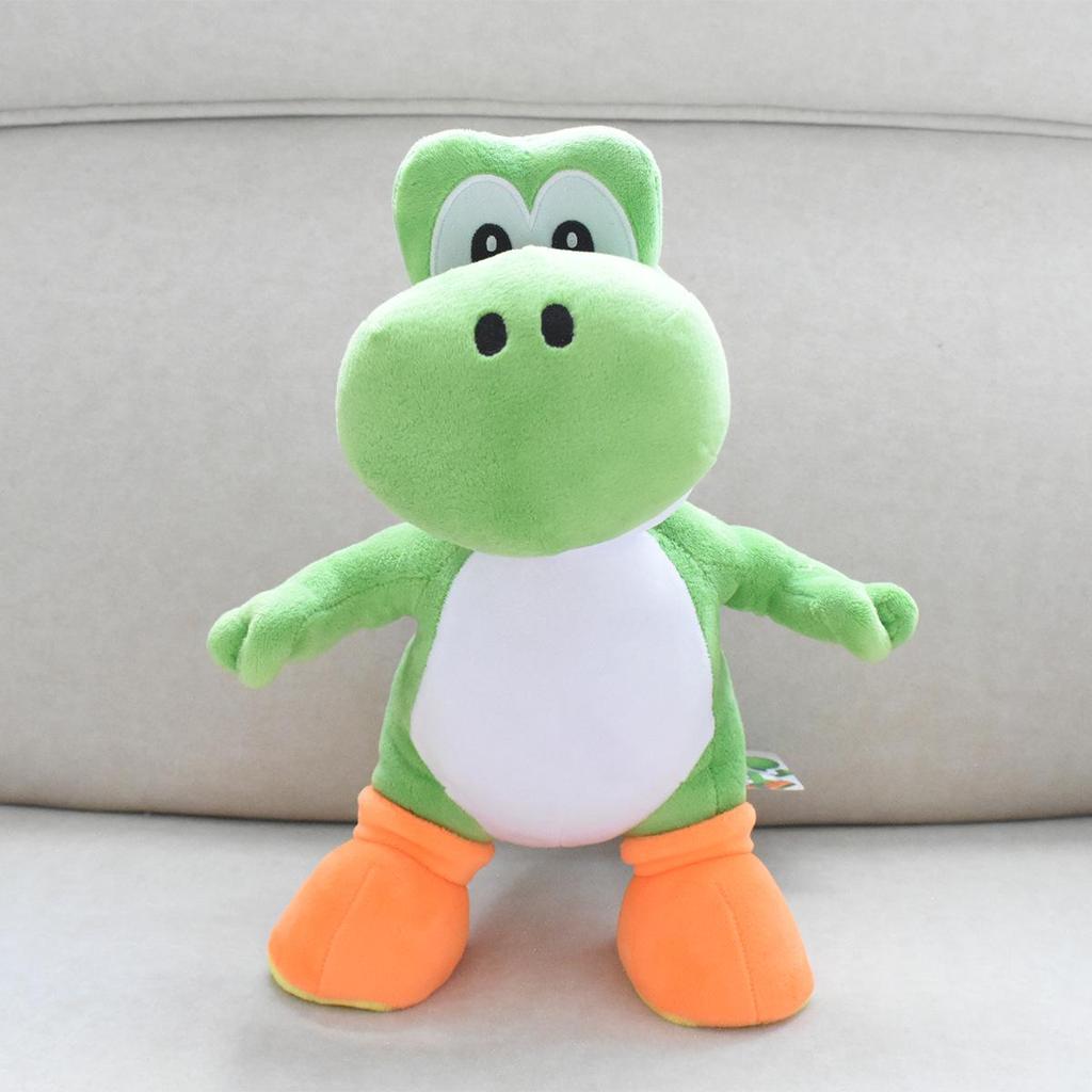 Super Mario 15-inch Plush Toy: Standing Mario, Luigi, Yoshi, Dragon