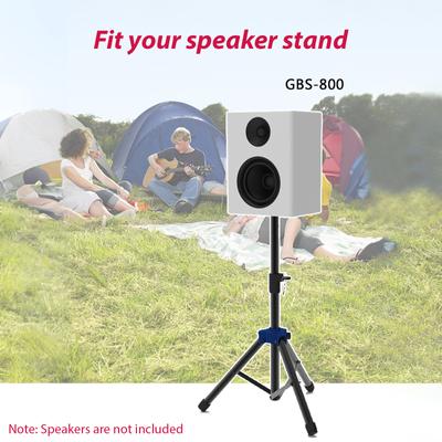 Speaker Stand Studio Monitor Speaker Tripod Stand Heavy Duty Telescoping Height Adjustable Non Slip Three Point