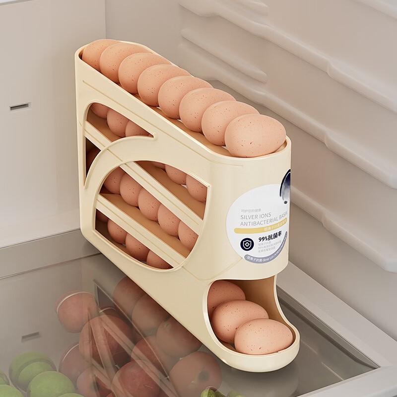 Automatic Rolling Refrigerator Egg Dispenser