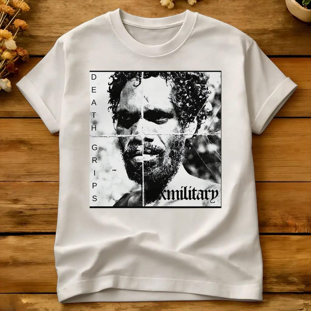 Death Grips Tshirt Beach Cotton Tshirts For Adult Casual Tshirt Short Sleeve Y2k Funny Tees