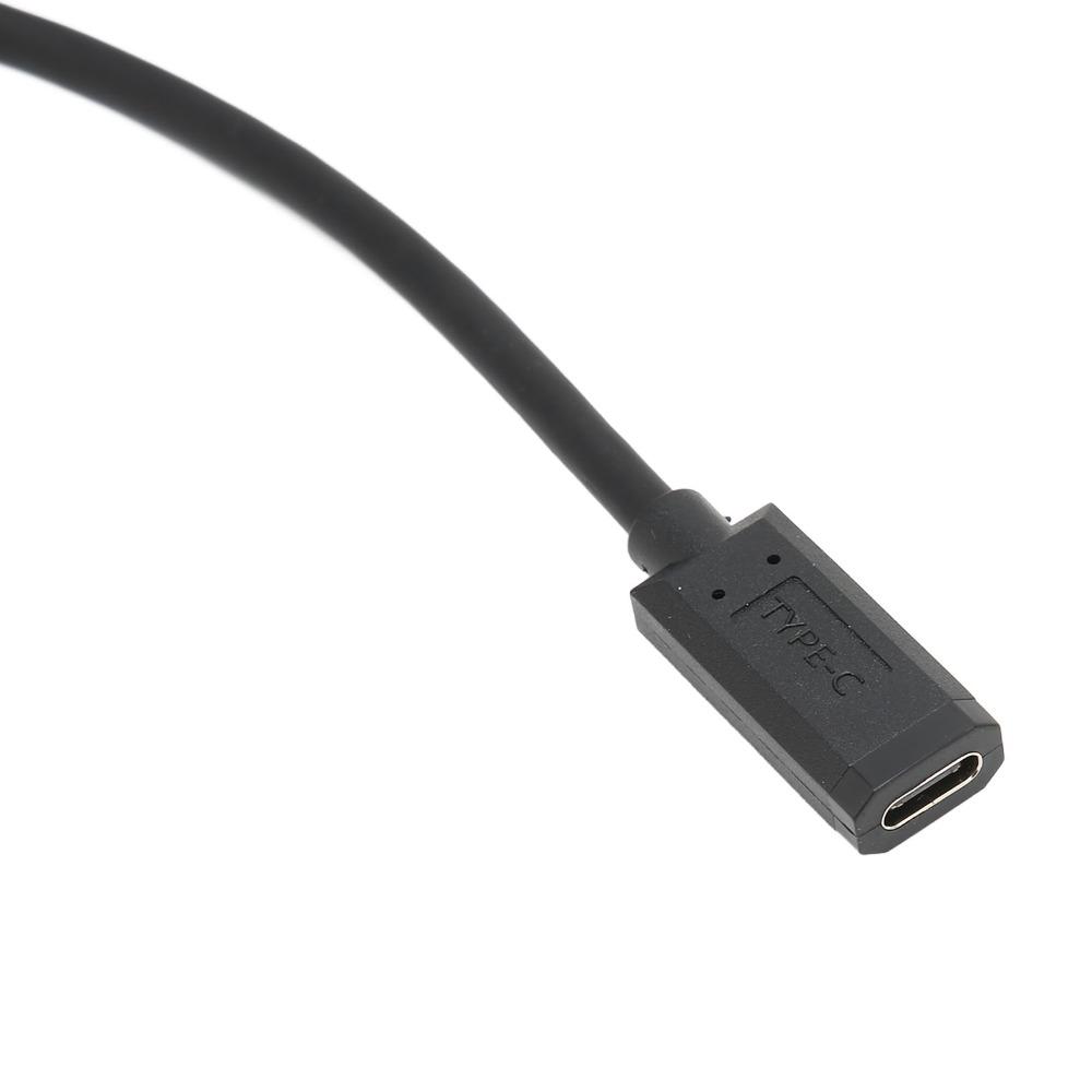 Durable Plug and Play USB3.1 Type C Cable 30cm Fast Transmission USB C Extension Cable Type C Extender Cord Charging