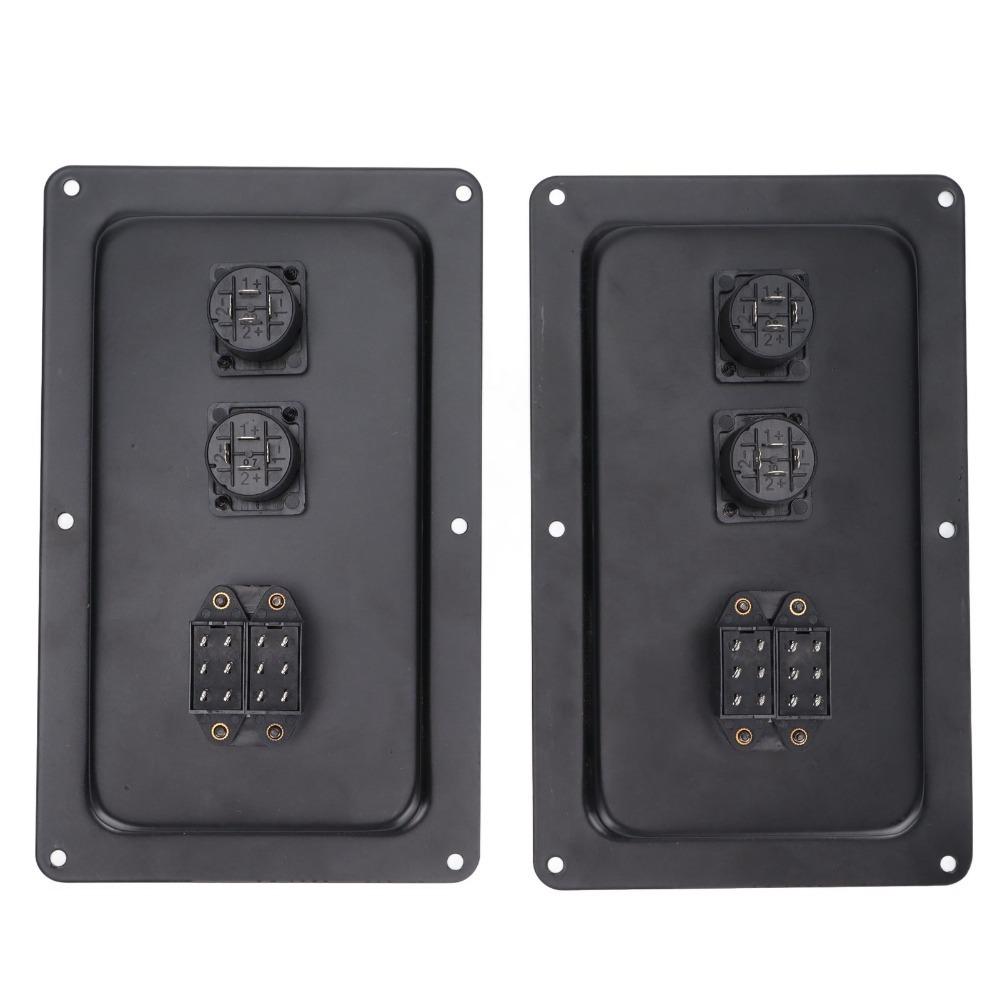2PCS Iron Speaker Junction Box for 715 725 Stage Speakers Speaker Installation 2PCS