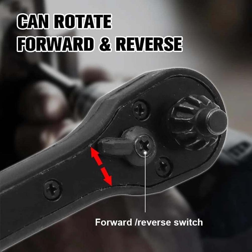 2 in 1 Drill Chuck Ratchet Spanner Steel Drill Chuck Key Drill Chuck Wrench Electric Drill Clamping