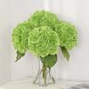 58CM Artificial Flowers Silk Hydrangea Bouquet Realistic Colorful Wedding Home Party Living Room Table Decoration