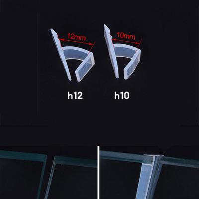 Silikon-Dichtungsstreifen aus Gummi für Duschtüren, Glasfenster, wasserdicht