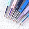 6Pcs Multicolored Gel Inks Pen 3 Color-in-1 Gel Pen 0.5MM Retractable Colored Gel Pen for Daily Journaling Note Taking