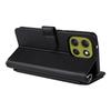 For Motorola Moto G86 Power 5G Case with Shoulder/Wrist Strap Leather Phone Cover Stand Wallet