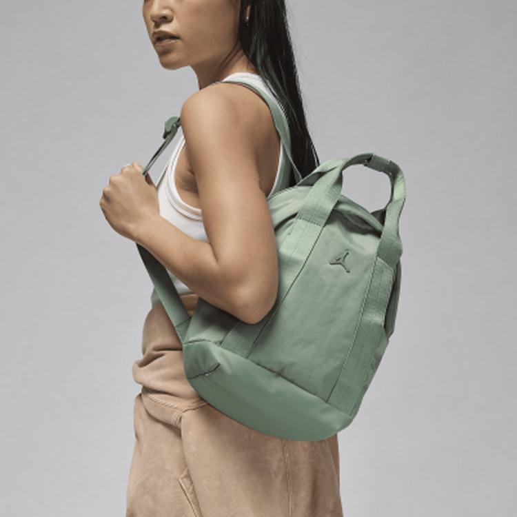 New Jordan Polyamide Backpack Regular Women's Green JD2423030AD-001