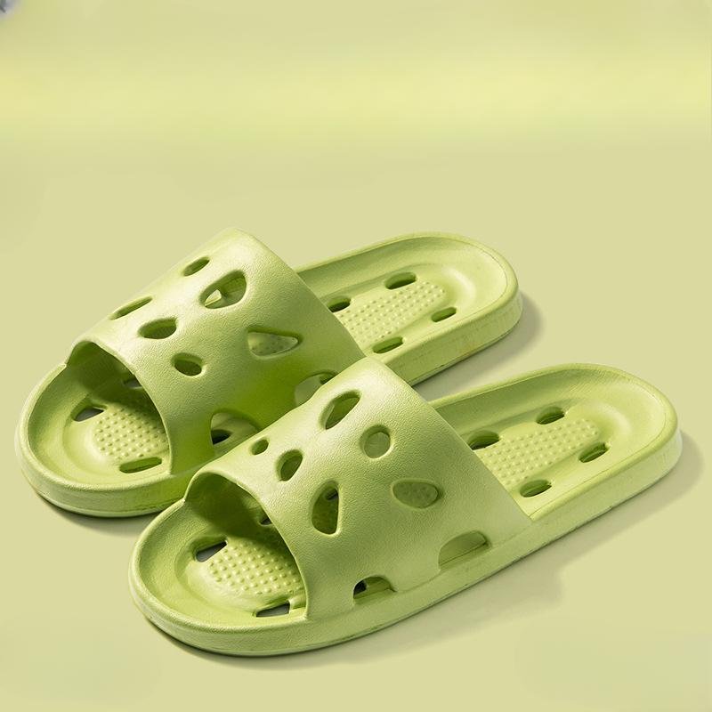 

Женские летние шлепанцы на толстой подошве, уличная обувь: Высококачественные парные сандалии и сандалии для ванной. 40-41 зелёный