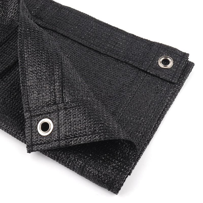 Thicken Black HDPE Anti-UV Balcony Safety Fence Net Succulent Plant Sunshade Net Outdoor Swimming Pool Cover Home Sun Shade Net