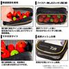Daiwa MG Clear Pouch 10 x 15 x 4 cm (A) Medium, Black,