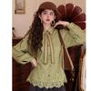 Retro Hong Kong Style Long-sleeved Tops for Women in Autumn and Winter New Versatile Casual Loose Knitted Inner Shirts