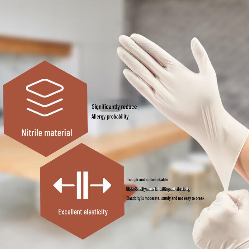 Food Grade Disposable Nitrile Gloves