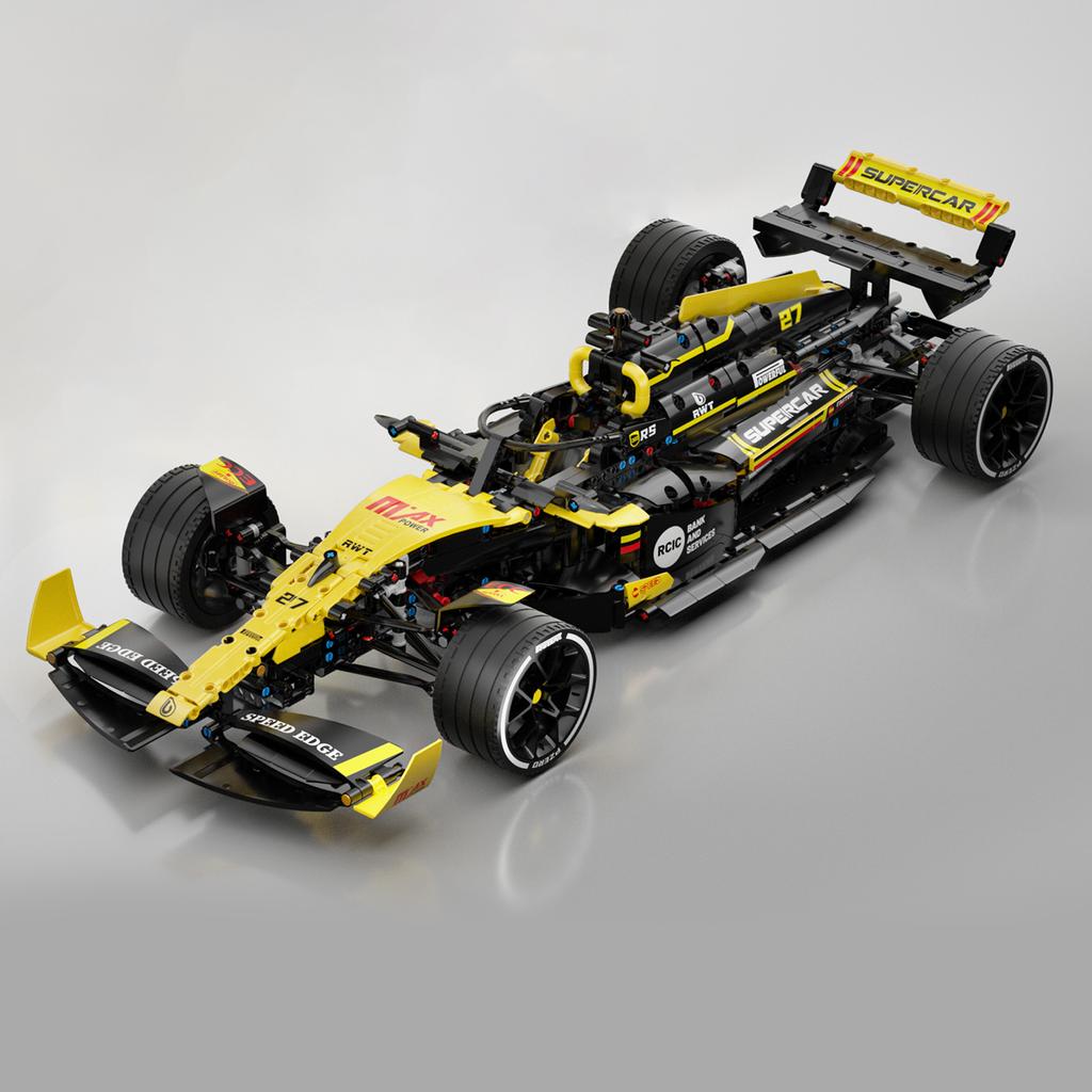 Non-Toxic Am24 Formula 1 Racing Car Building Block Set