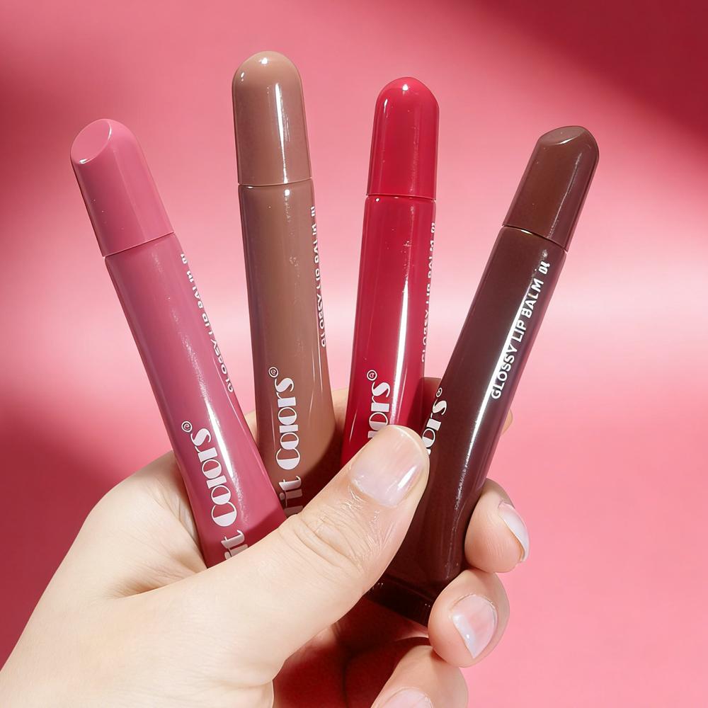 Samtiger Lipgloss in nackten Farben, Feuchtigkeitsspendender leuchtender langanhaltender hydrierender Spiegel-Flüssiglippenstift, Leicht und angenehm