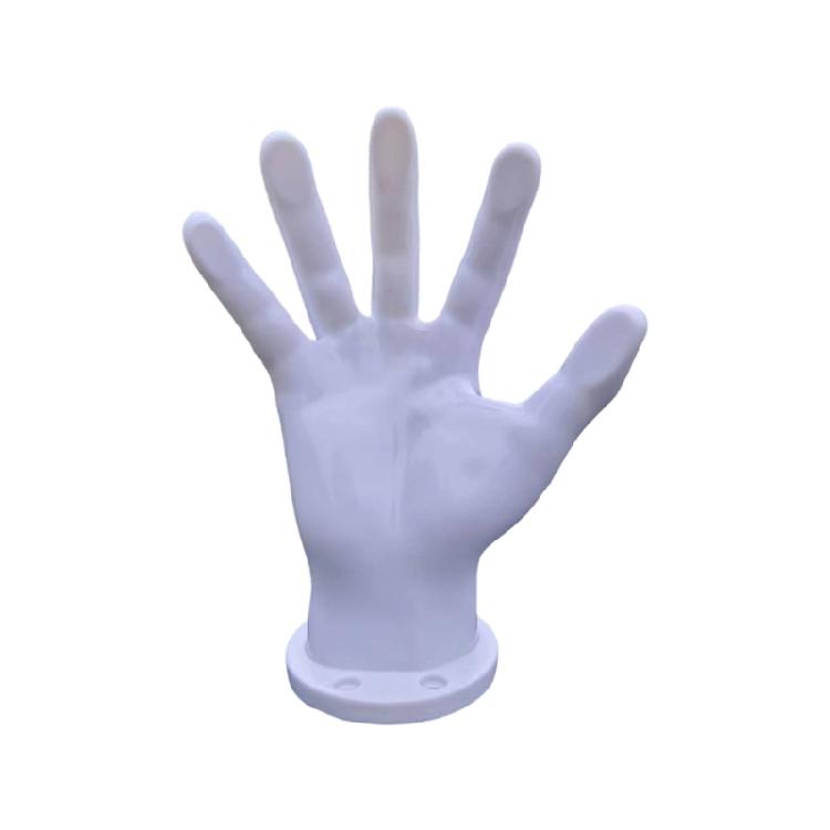 Sports Themed Hand Model Display Stand Elegant Surfaces For Basketball Football Decors Multiple Use Across Environment