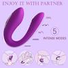 U-Form-Dildo, vibrierender G-Punkt-Vibrator, Klitoris, starke Stimulation, vaginaler Orgasmus, Anal-Vibratoren