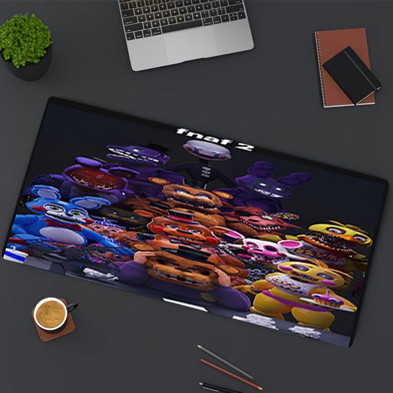 Ποντικοουαλί Five Nights at Freddy's, για Πληκτρολόγιο Pad Laptop PC Mat για Γραφείο Οικιακή Χρήση, Διακόσμηση Γραφείου, Τέλειο Δώρο Γενεθλίων για Παίκτες