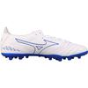 Mizuno Pro 3 Round Toe Lace-Up AG (Rubber Short Studs) Support Balance Shock-Resistant Soccer Shoes Men Soccer Shoes Blue White P1GA228425