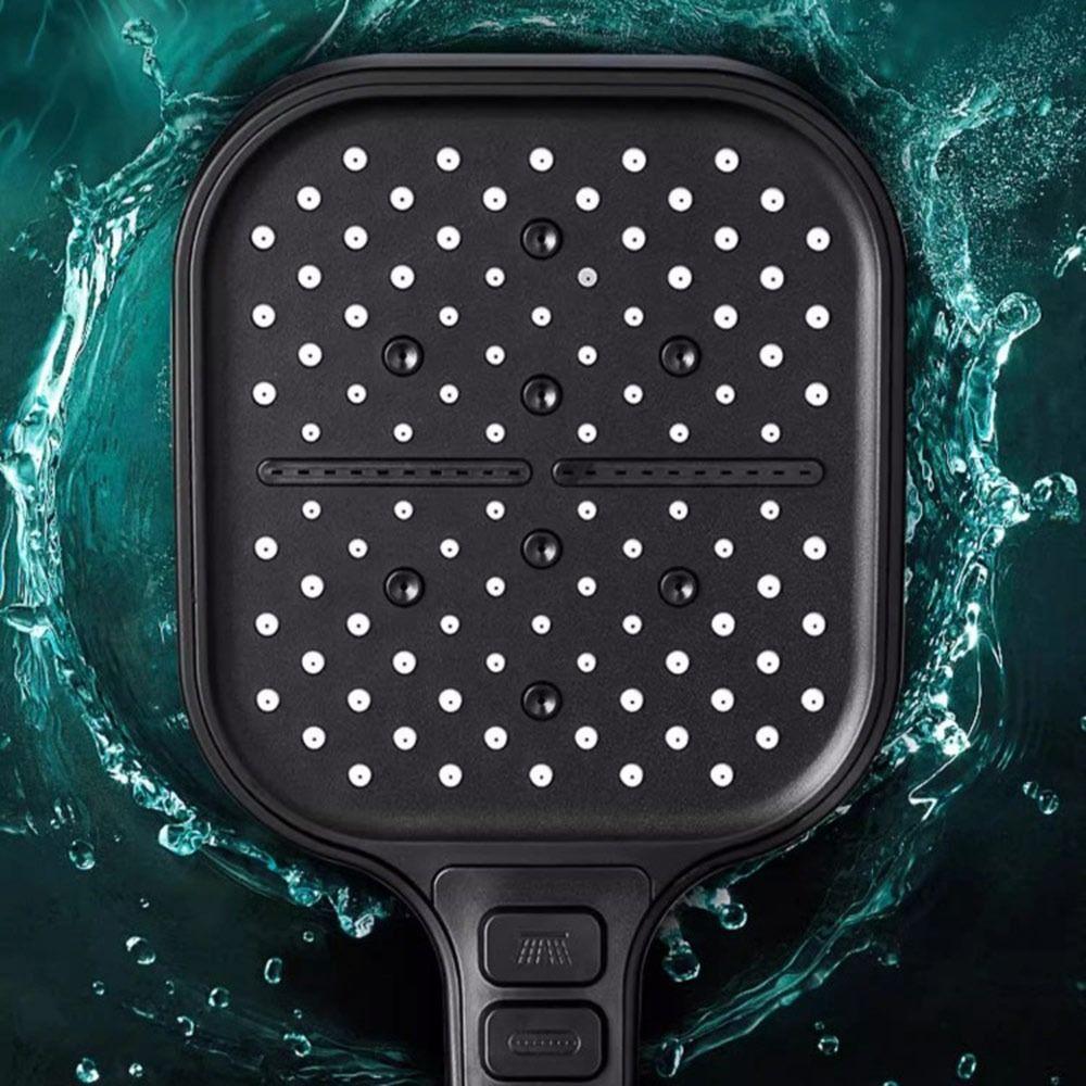 Handheld Shower Head 7 Modes Adjustable Shower Sprayer Universal Rainfall Shower