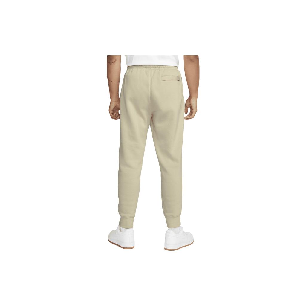 Nike Pantaloni Jogger Club Fleece Sportivi Rattan/Rattan/Bianco Uomo Streetwear BV2671-206