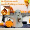 Cute Ghost Halloween Decoration Nightlight Resin Home Decor Items Creative Crafts Atmosphere Halloween Decorations Home Decor