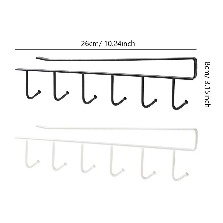 Küchenhängehaken ohne Bohren Schranktürhänger Organizer, Schwerlast-Lagerregal Werkzeug