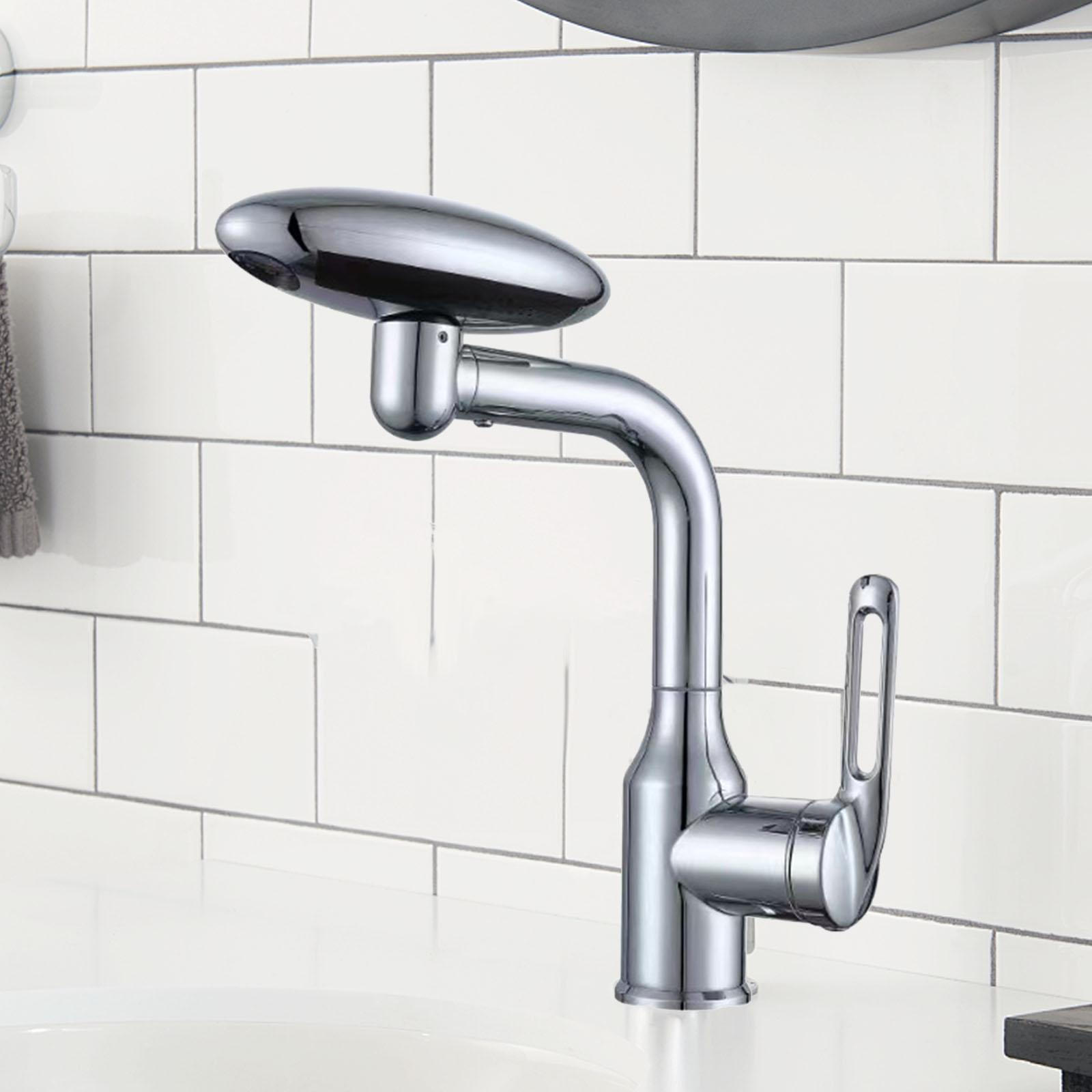 

Современный кухонный кран из нержавеющей стали с гибким поворотным штуцером