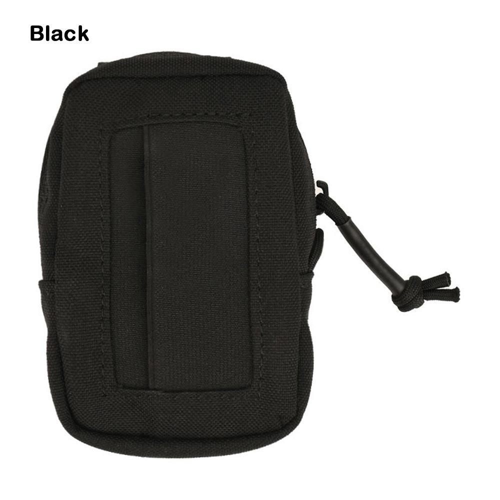 

Nylon Duty Belt Gloves Pouch Multifunctional Storage Solid Color Latex Glove Bag Portable Molle Accessory Pouch Small Tool чорний