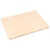 Multiple Holes Wooden Scratching Board Wood Cage Accessory Claws Scratching Board  Pet Hedgehog