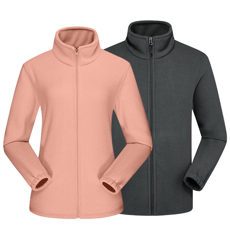 Unisex Outdoor Sports Fleece Jacket: Warm, Casual Hoodie for Men & Women