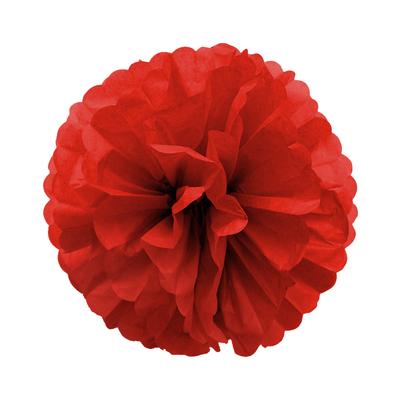 1pcs Set 7.8inch Red Paper Flower Balls Paper For Birthday Party Hanging Flowers Pom Pom Paper Balls Pom Pom Paper