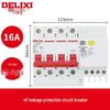 Delixi DZ47sLE Air Switch Circuit Breaker with Leakage Protection (1-4P, Single/Three-Phase, N)