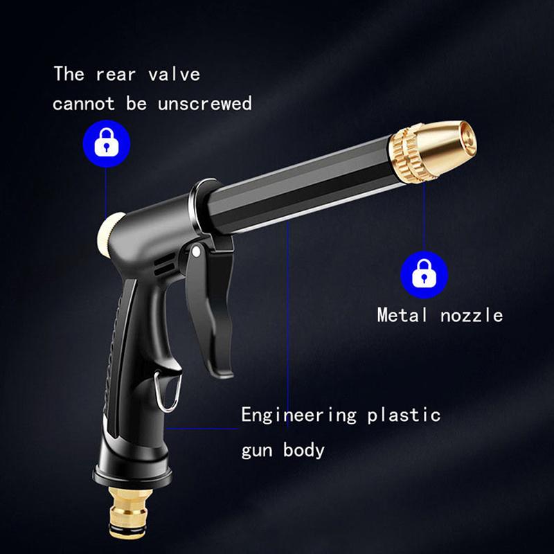 Portable High-Pressure Foam Water Gun For Cleaning Car Wash Garden Sprinkler