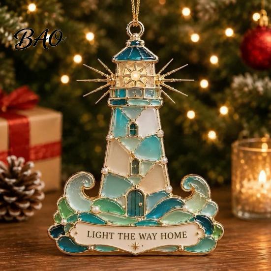 Modernes Zuhause Urlaubsdekoration Handgefertigt Meerglas Küsten-Weihnachtsdekorationen, Schildkröte Seepferdchen Seestern Party Wand Segelboot Strand Hängende Dekoration