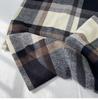 Women's Elegant Vintage Warm Thick Multicolor Plaid Fringe Scarf - Polyester Fleece Wrap Shawl for Casual Outing, Soft Comfortable