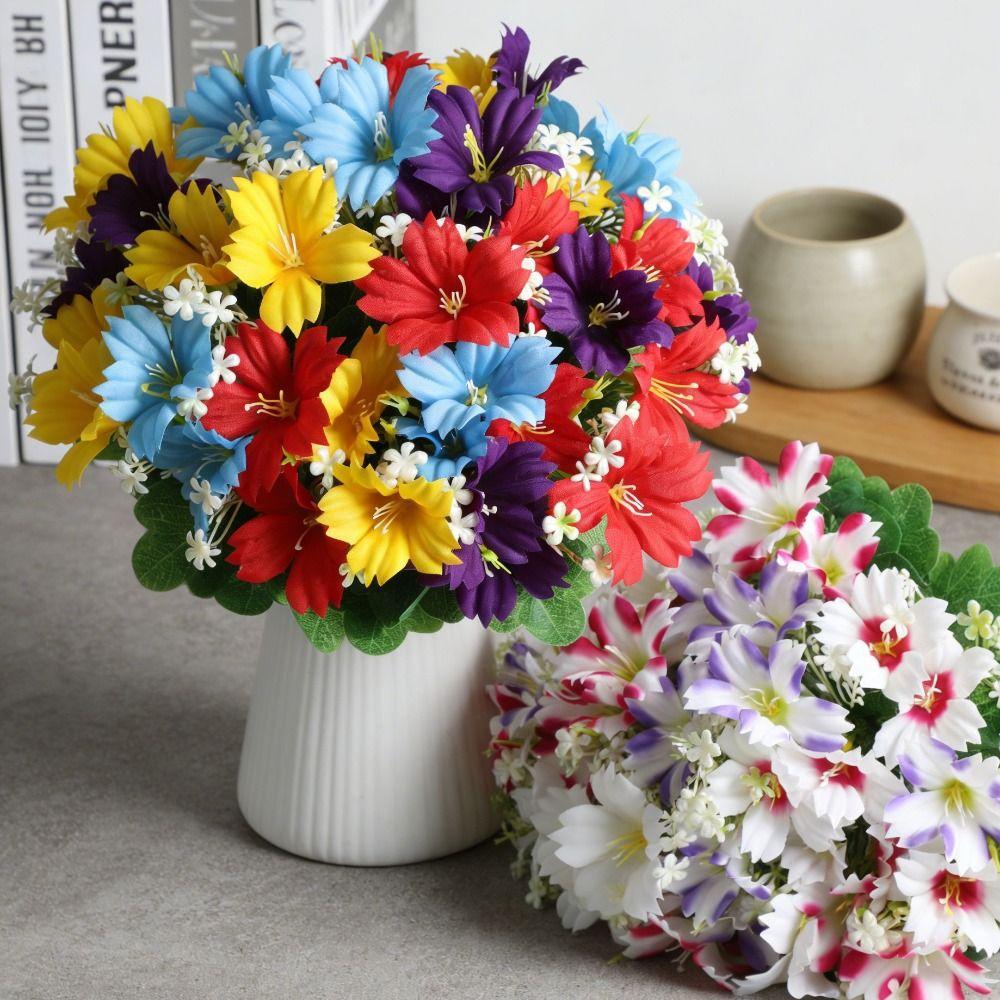 Handmade Realistic Faux Blooms UV Resistant Artificial Flower  Flower Arrangement