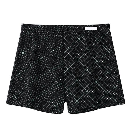 

Чоловічі бавовняні боксери, дихаючі, вологовідвідні, з еластичним поясом, труси, що не скочуються, для щоденного носіння, комфорт 3XL чорний