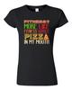 Junior Fitness? More Like Fitness Whole Pizza In My Mouth Funny DT T-Shirt Tee Unisex T-Shirt