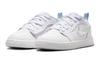 Jordan Air Jordan 1 Abrasion Resistant Low top Kids' Skateboarding Shoes White Children Aged 3 7 Years Old FQ9113-100