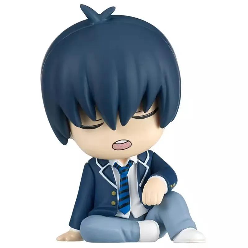 Blue Lock Anime Figures - Bachira Meguru Nagi Seishiro Isagi Yoichi Mikage Reo Q Version PVC Statue Dolls Collectible Gifts