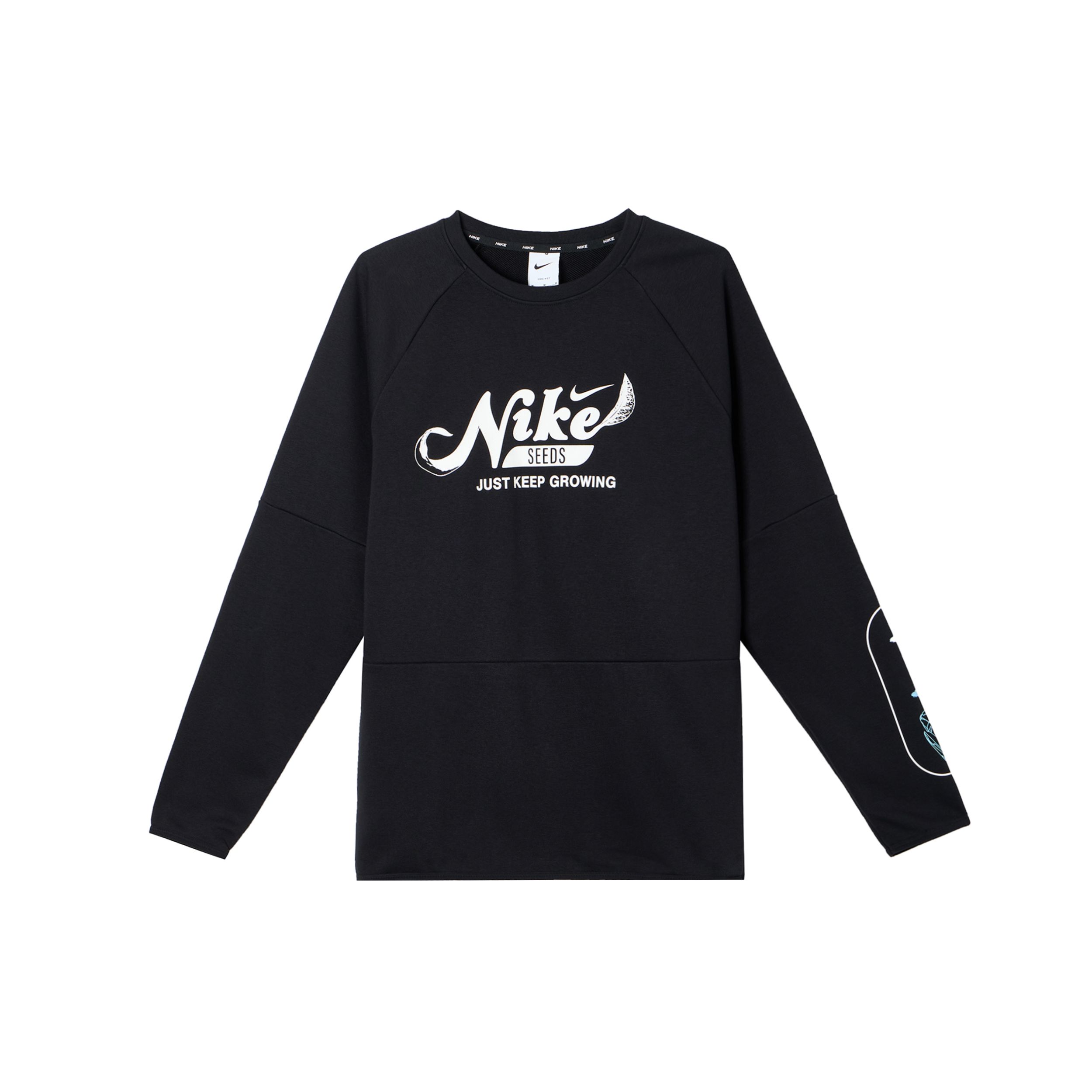 

Nike Letter Crew Neck Casual Pullover Long Sleeve American Sweatshirt Men sweatshirt Black FN3290-010 M
