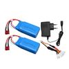 7.4V 1500mAh Lipo battery With Charger For Wltoys 12428 144001 A979-B RC Car battery Spare parts 2S 7.4 V 1500 mah 903462 T plug