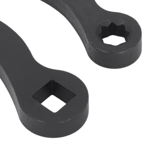 Pry Bar Wrench Adapter Head, Tight Space Pry Bar Adapter Head Tool, Half Shaft Removal Car Repair Tool with Adapter, 1/2" Drive and 3/8" Drive